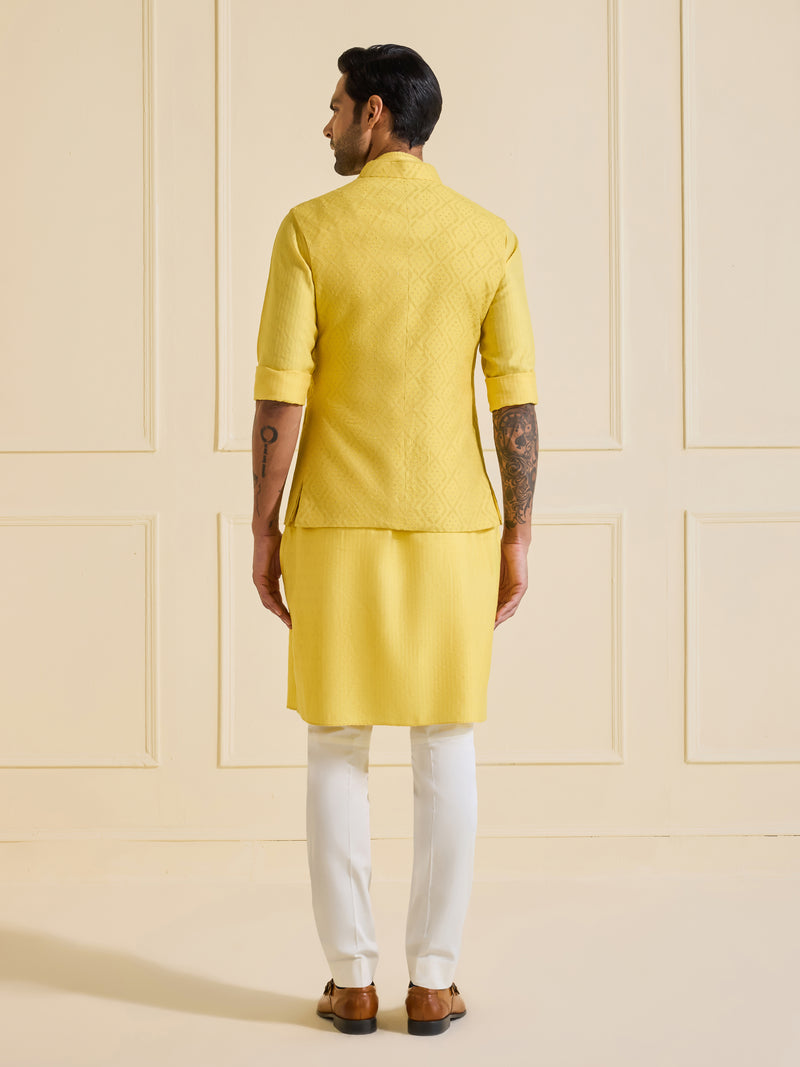 SURJAMUKHI SHAAN: A WAISTCOAT OF RADIANT ELEGANCE
