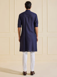 MIDNIGHT OPULENCE: THE REGAL DEEP BLUE KURTA