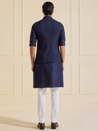 TWILIGHT SERENADE: THE MAJESTIC DEEP BLUE WAISTCOAT