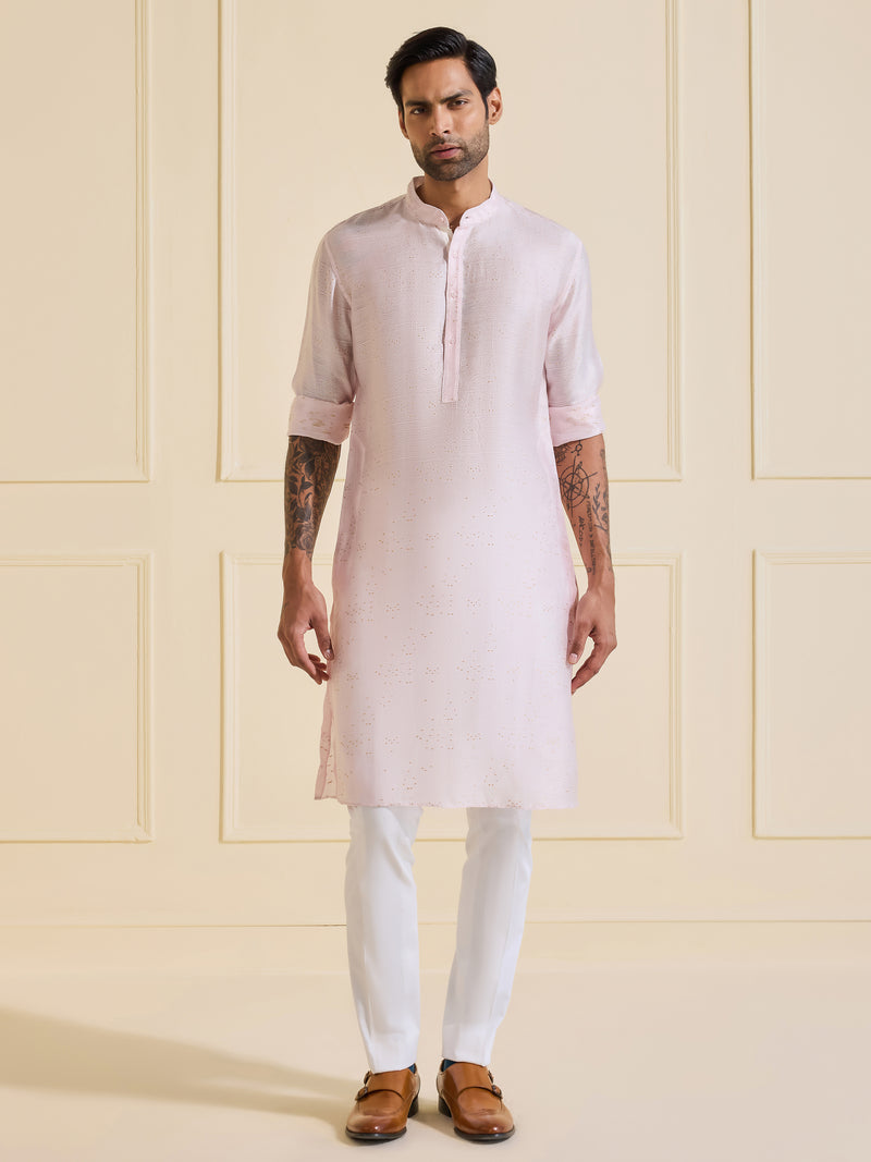 THE ETHEREAL LUMINOUS PINK KURTA
