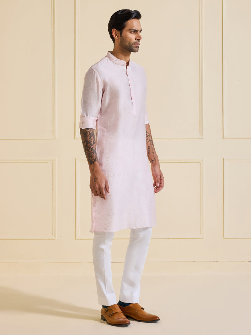 THE ETHEREAL LUMINOUS PINK KURTA