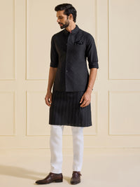 OBSIDIAN CELESTE: THE REFINED OPULENT WAISTCOAT