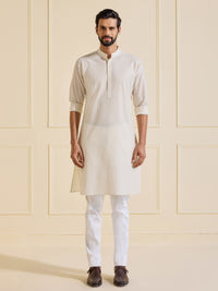 THE IMPERIAL OFF-WHITE KURTA