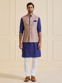 THE BESPOKE SHAHI TEXTURED WAISTCOAT