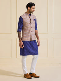 THE BESPOKE SHAHI TEXTURED WAISTCOAT