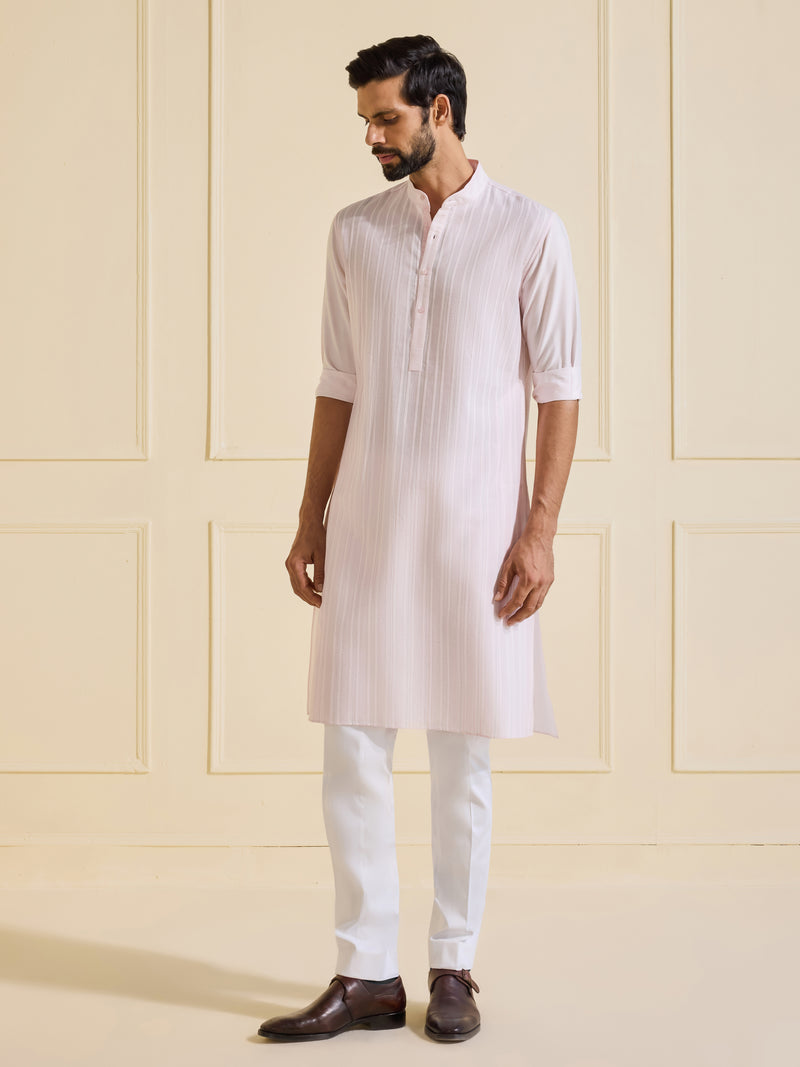 THE BLUSH WHISPER KURTA