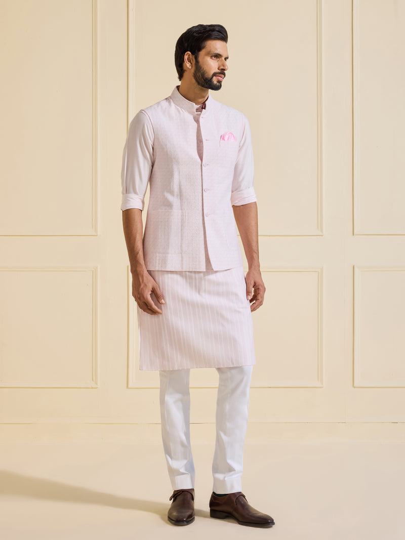 BLUSH ESSENCE: THE MODERN FLAIR WAISTCOAT