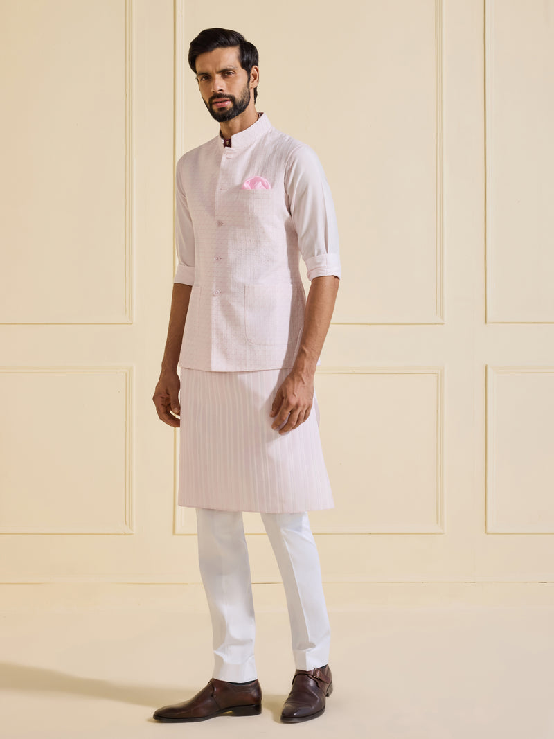 BLUSH ESSENCE: THE MODERN FLAIR WAISTCOAT