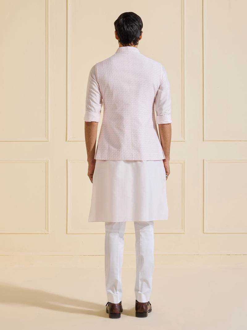 BLUSH ESSENCE: THE MODERN FLAIR WAISTCOAT