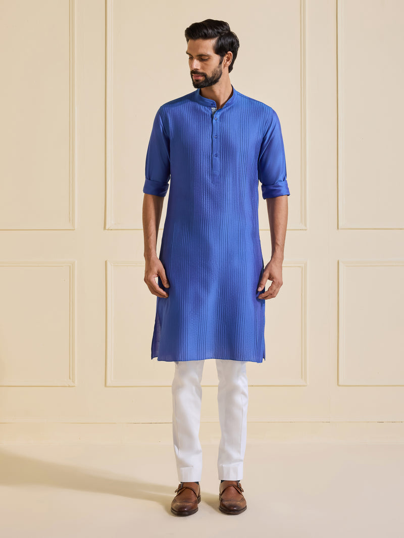 THE SKYZA COBALT BLUE KURTA