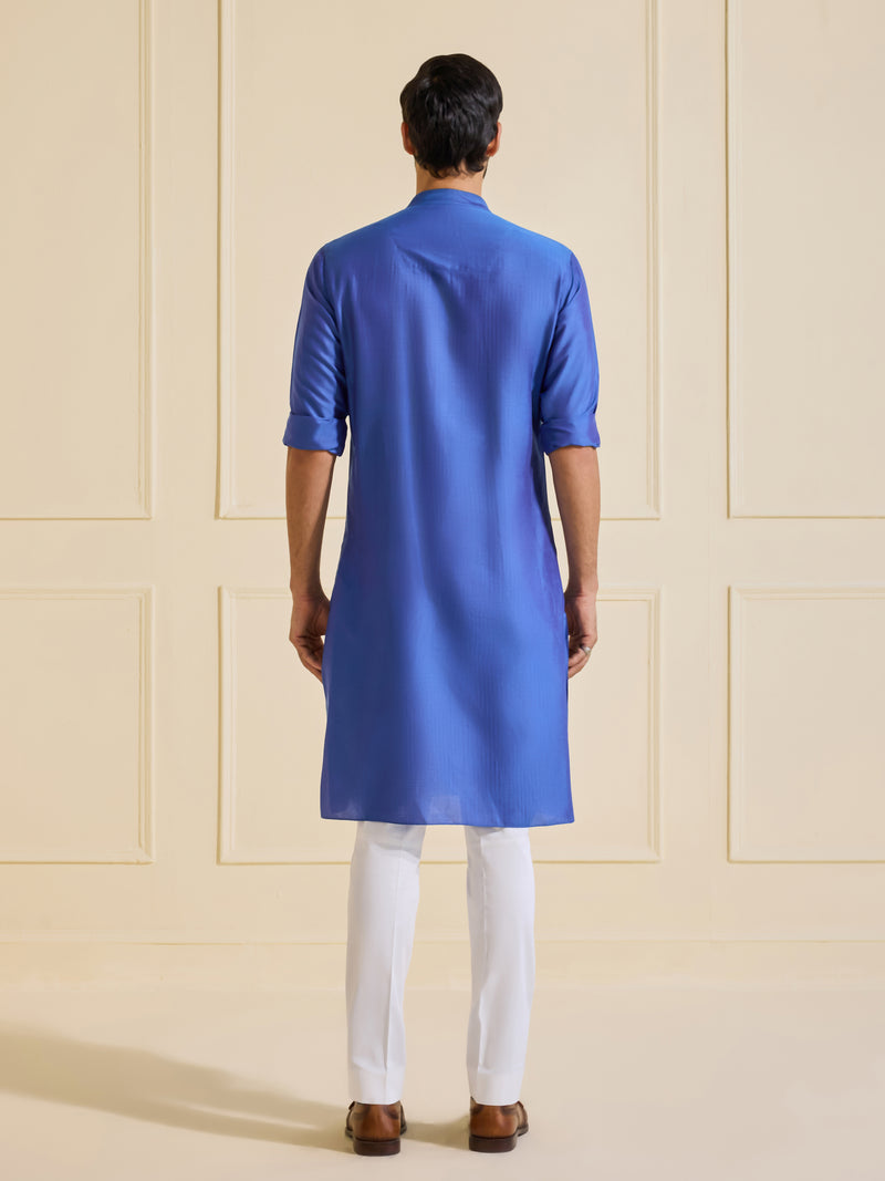 THE SKYZA COBALT BLUE KURTA