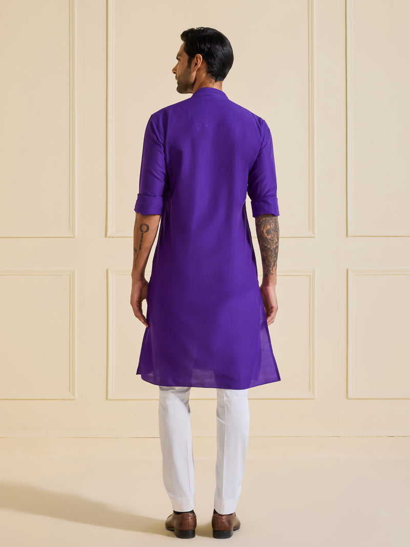 THE MINIMAL PRUSSIAN INDIGO KURTA