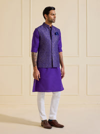 THE SHIMMERING PRUSSIAN INDIGO WAISTCOAT
