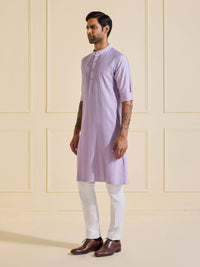 THE LAVENDER ECLAT KURTA