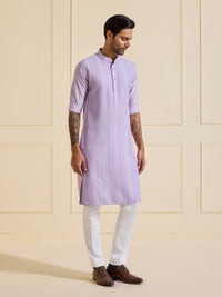 THE LAVENDER ECLAT KURTA