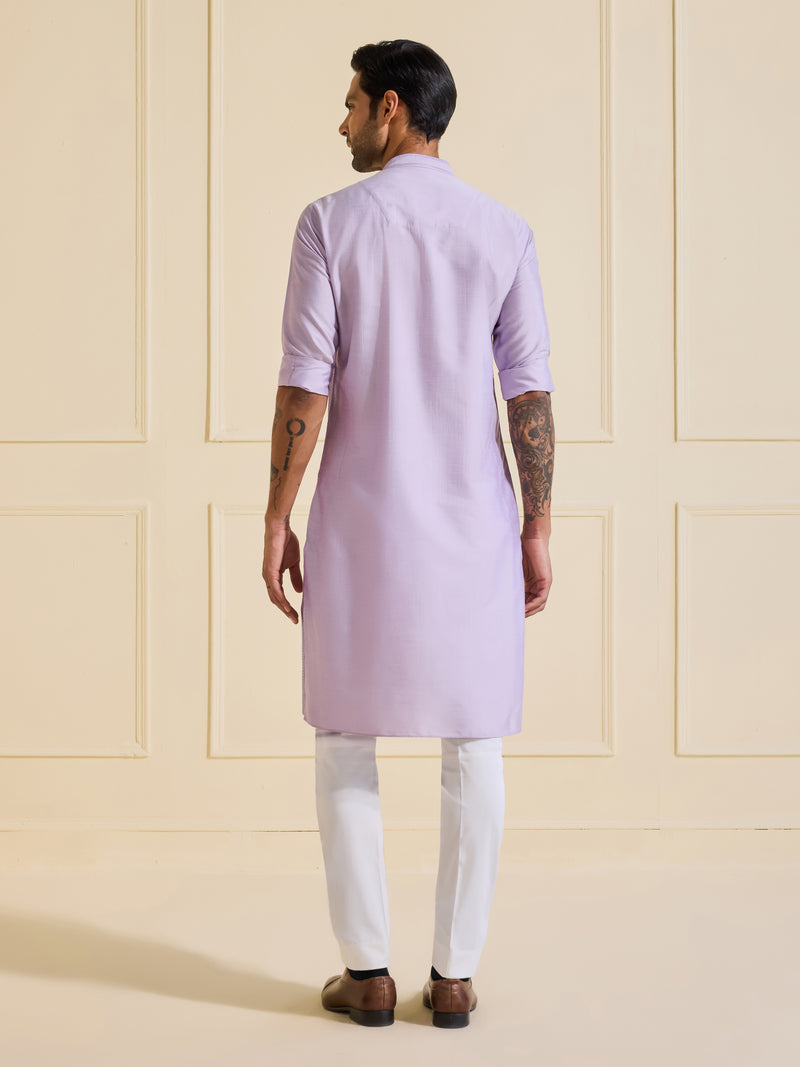 THE LAVENDER ECLAT KURTA