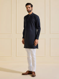 THE ELITE RAVEN NOIR KURTA