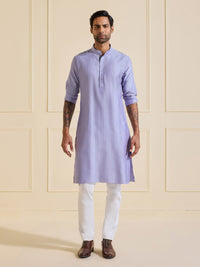 THE ETHEREAL PERIWINKLE KURTA