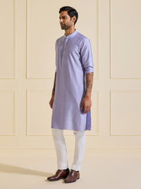 THE ETHEREAL PERIWINKLE KURTA