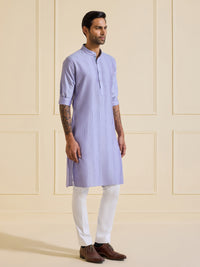 THE ETHEREAL PERIWINKLE KURTA