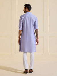 THE ETHEREAL PERIWINKLE KURTA
