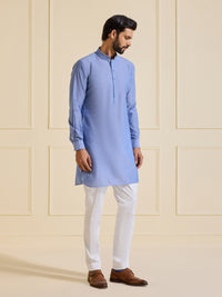 THE SKYLIT SERENADE BLUE KURTA