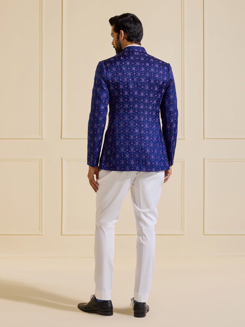 THE BESPOKE SAPPHIRE BANDHGALA JACKET