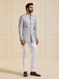 THE OPALESCENT PEARL BANDHGALA JACKET