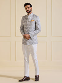 THE OPALESCENT PEARL BANDHGALA JACKET