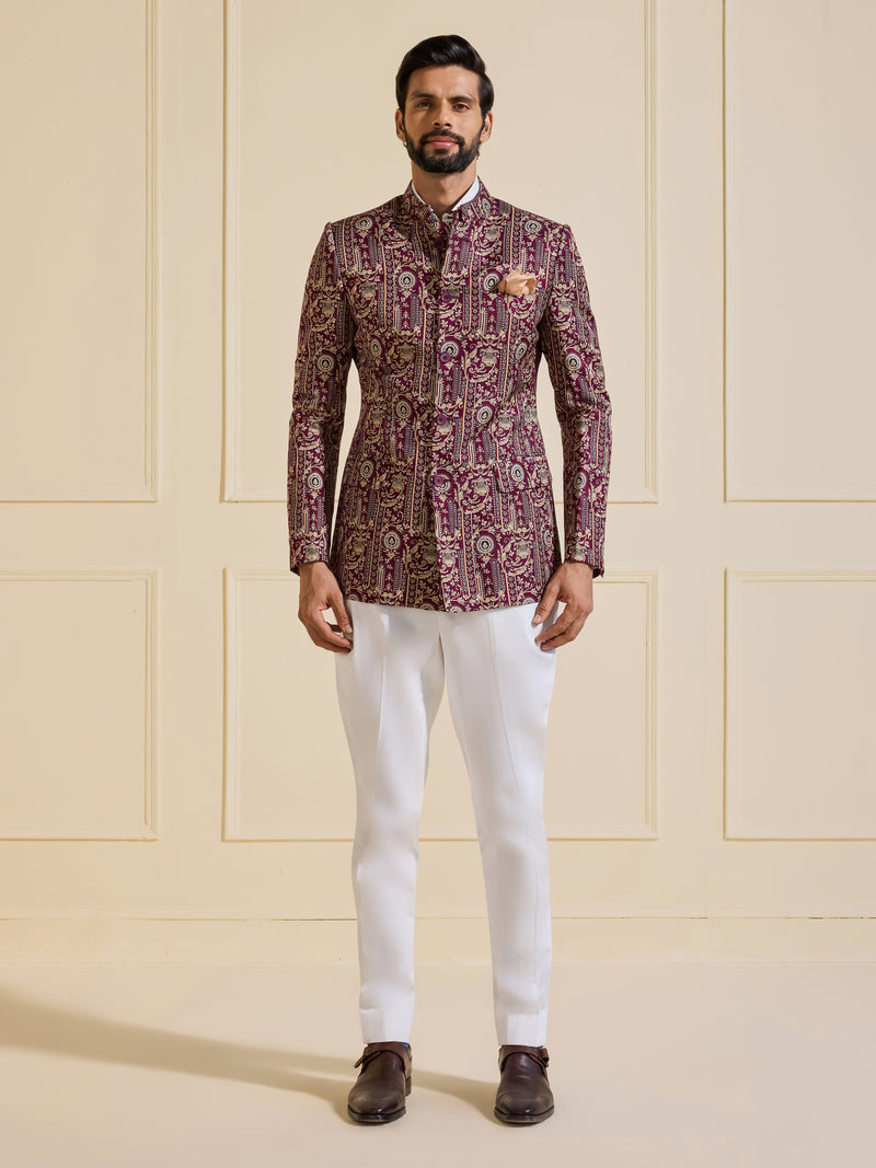 THE QUINTESSENCE IMPERIAL BANDHGALA JACKET