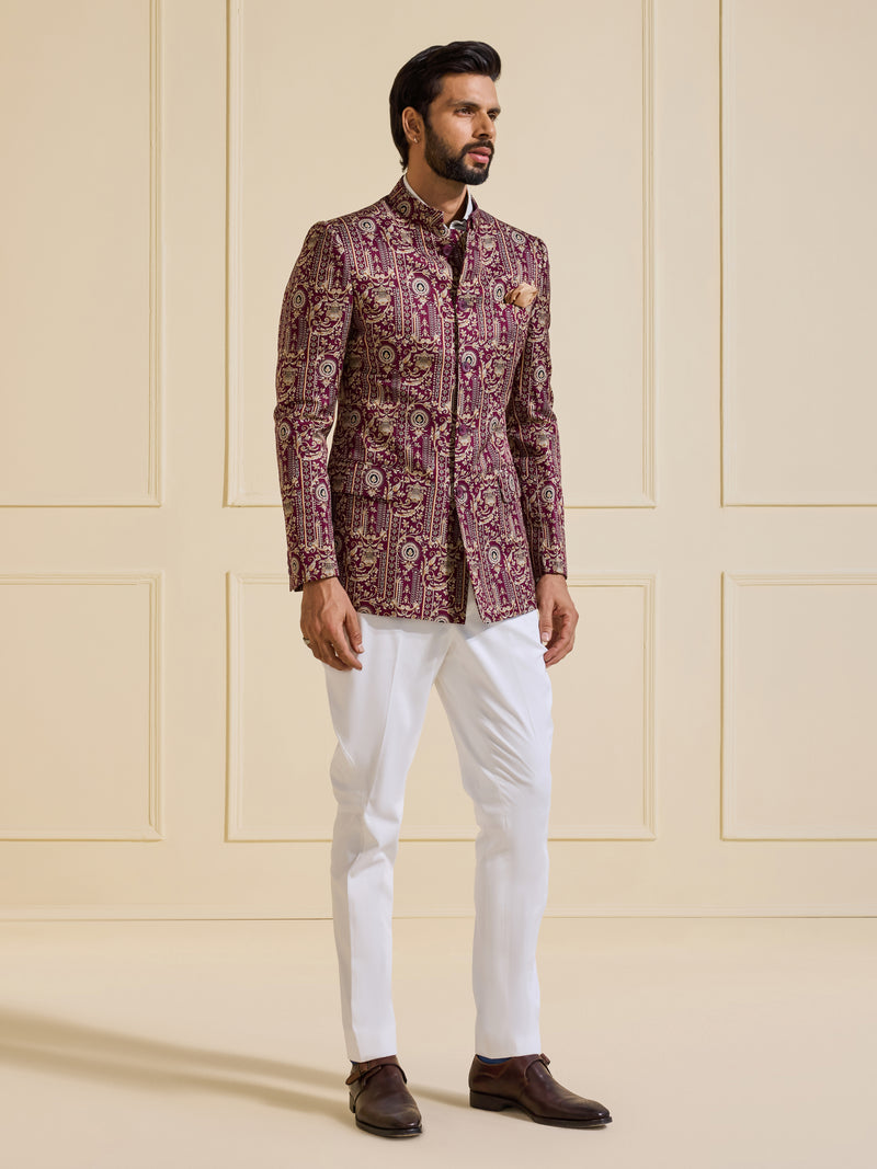 THE QUINTESSENCE IMPERIAL BANDHGALA JACKET