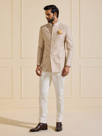 THE DYNAMIC GLEAM TIMELESS BANDHGALA JACKET