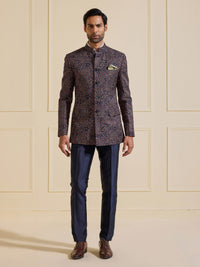 THE DISCERNING STARLIT ENCHANTED BANDHGALA JACKET