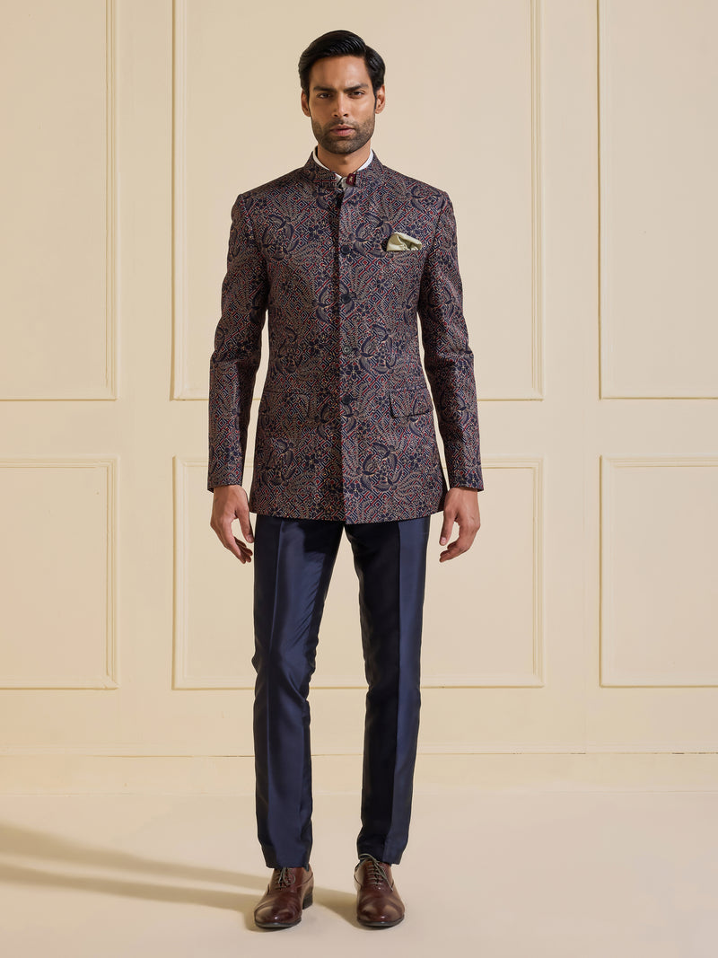 THE DISCERNING STARLIT ENCHANTED BANDHGALA JACKET