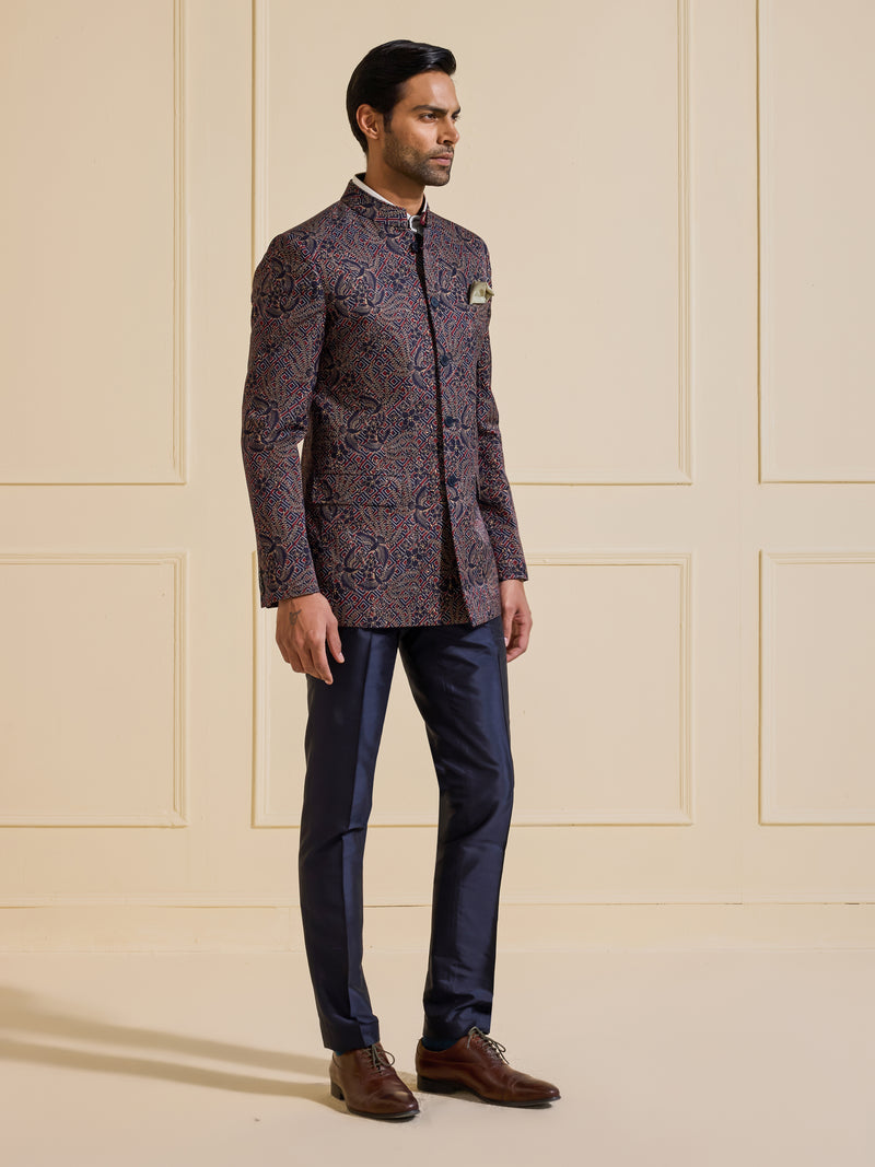 THE DISCERNING STARLIT ENCHANTED BANDHGALA JACKET