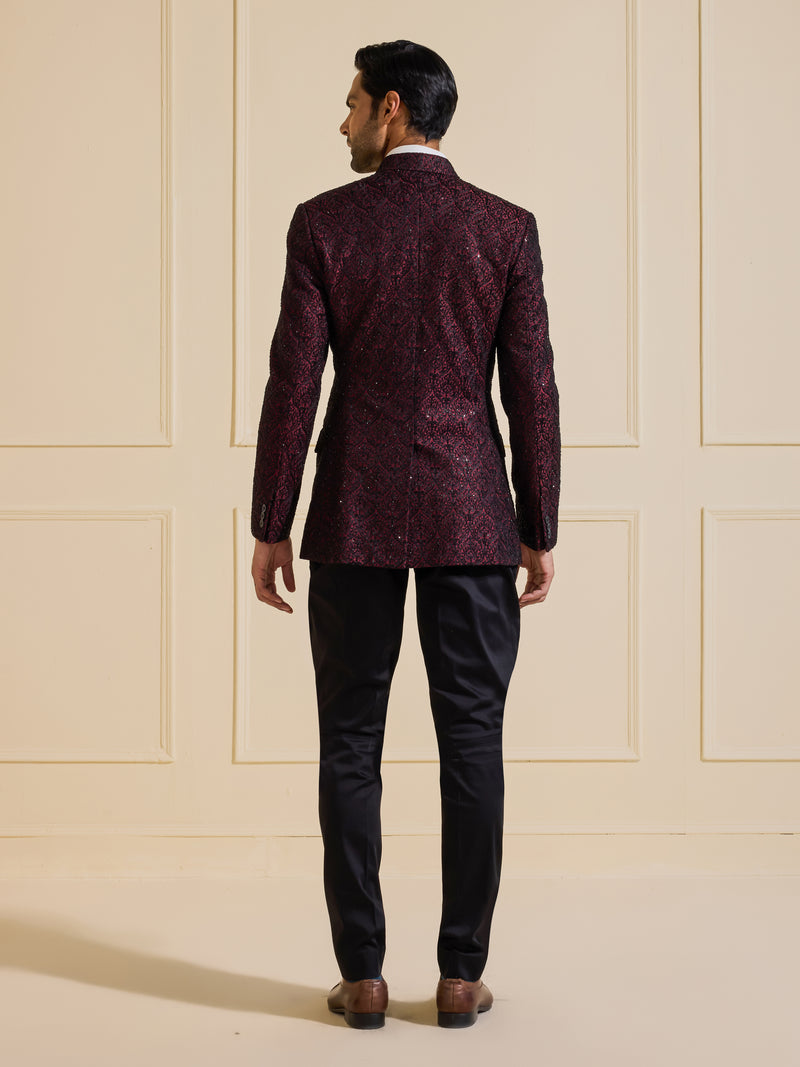 CELESTIAL SHIMMERING SPLENDOR: THE BANDHGALA JACKET