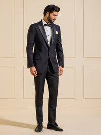 THE CLASSIC EBON QUINTESSENTIAL TUXEDO JACKET