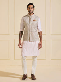 THE CROWN MOONLIT WEAVED WAISTCOAT