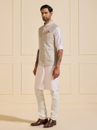 THE CROWN MOONLIT WEAVED WAISTCOAT