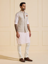 THE CROWN MOONLIT WEAVED WAISTCOAT