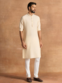 GILDED IVORY KURTA