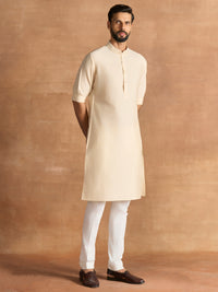 GILDED IVORY KURTA