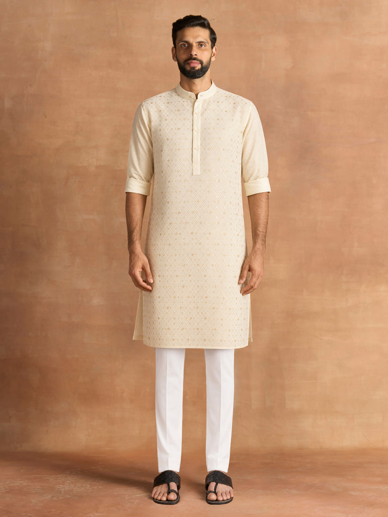 DUNE IVORY KURTA
