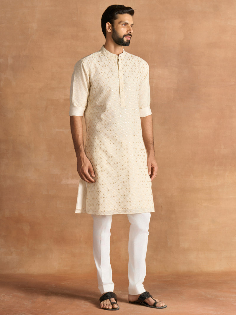DUNE IVORY KURTA