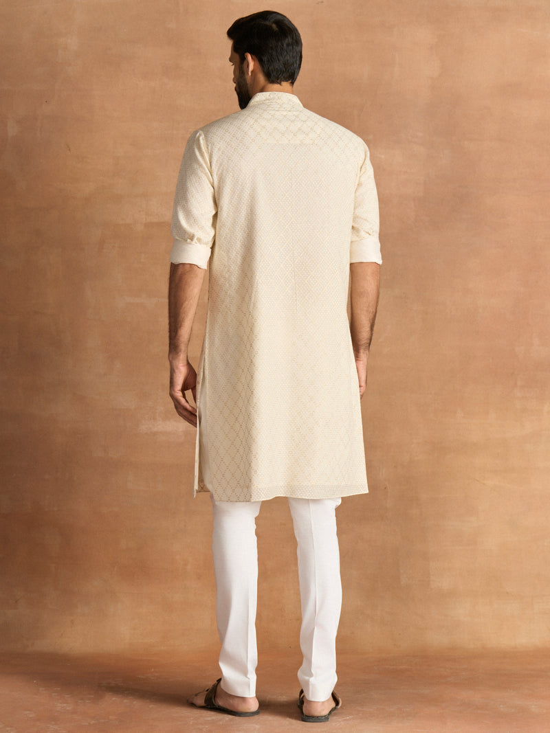 DUNE IVORY KURTA