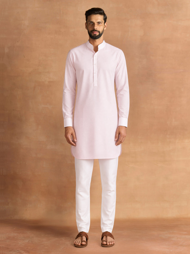 SOFT PINK DAY KURTA