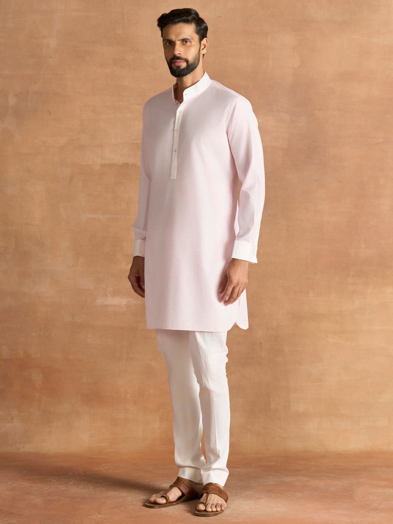 SOFT PINK DAY KURTA