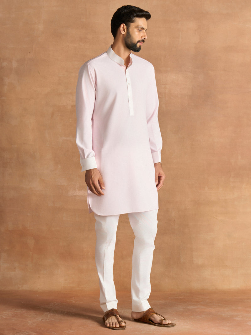 SOFT PINK DAY KURTA