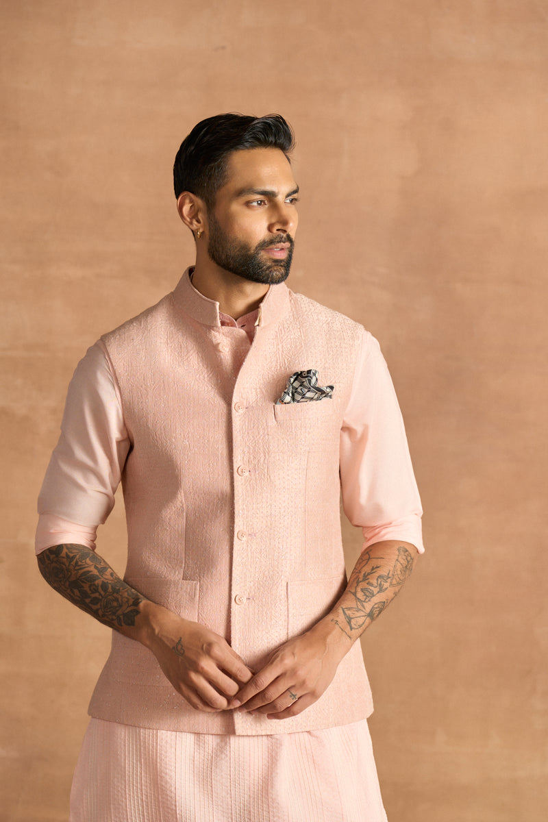 PEACH LUMINA WAISTCOAT