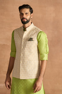 GILDED IVORY WAISTCOAT